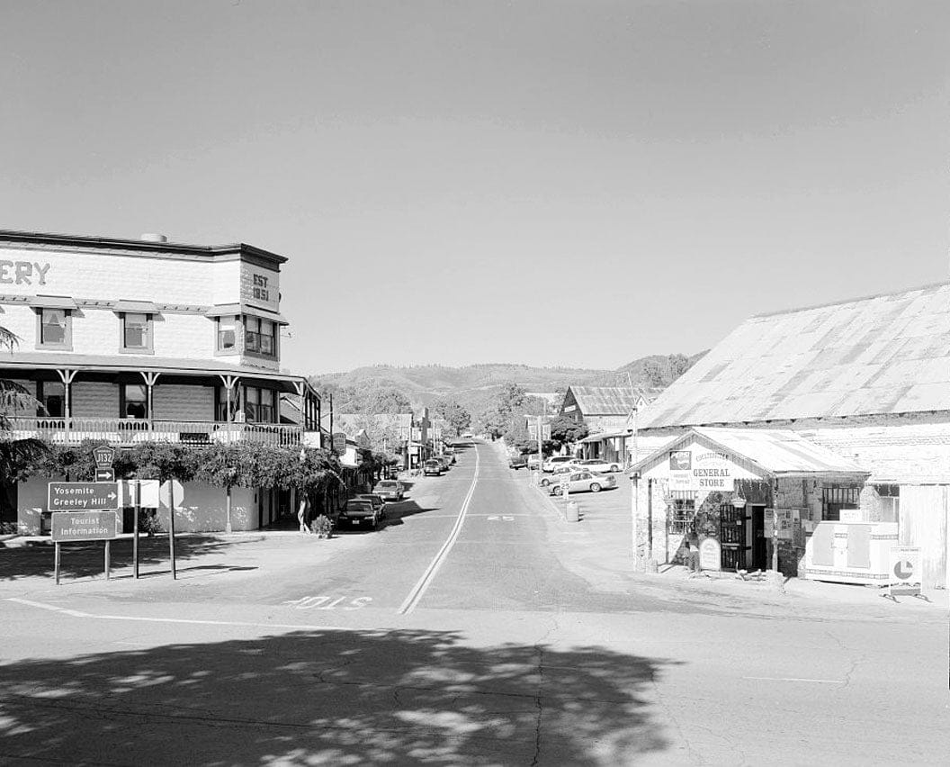 Historic Photo : Coulterville Road, Between Foresta & All-Weather Highway, Yosemite Village, Mariposa County, CA 3 Photograph