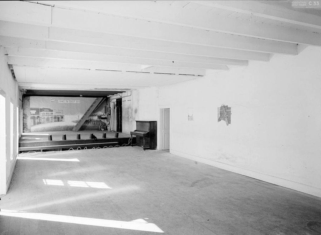 Historic Photo : First Theatre in California, Southwest corner of Pacific & Scott Streets, Monterey, Monterey County, CA 6 Photograph