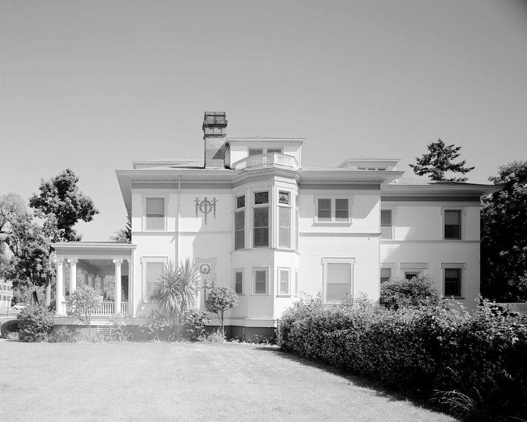 Historic Photo : Mare Island Naval Shipyard, Quarters M, Walnut Avenue, west side between Fifth & Seventh Streets, Vallejo, Solano County, CA 3 Photograph