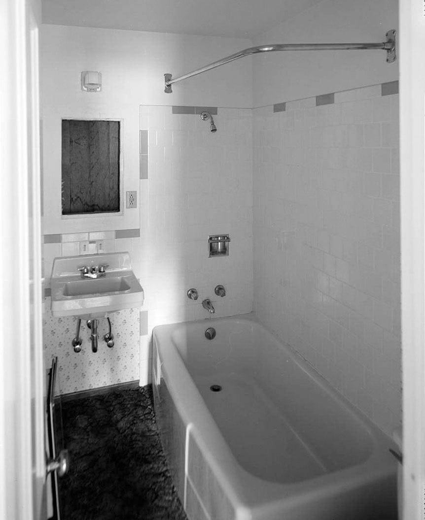 Historic Photo : Bishop Creek Hydroelectric System, Plant 6, Cashbaugh-Kilpatrick House, Bishop Creek, Bishop, Inyo County, CA 8 Photograph