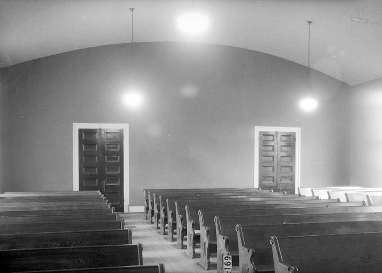 Historic Photo : Baptist Church, Broad Street (State Road 28), Camden, Wilcox County, AL 1 Photograph
