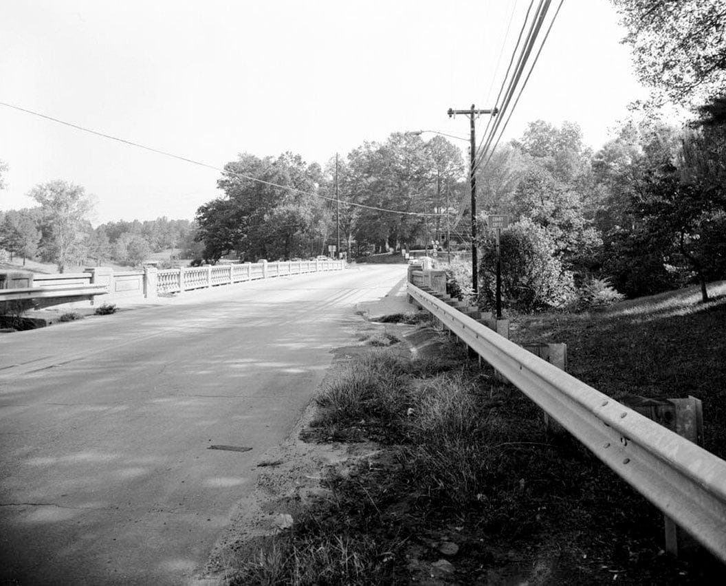 Historic Photo : Curry Creek Bridge, Spanning Curry Creek at State Route 15, Jefferson, Jackson County, GA 4 Photograph