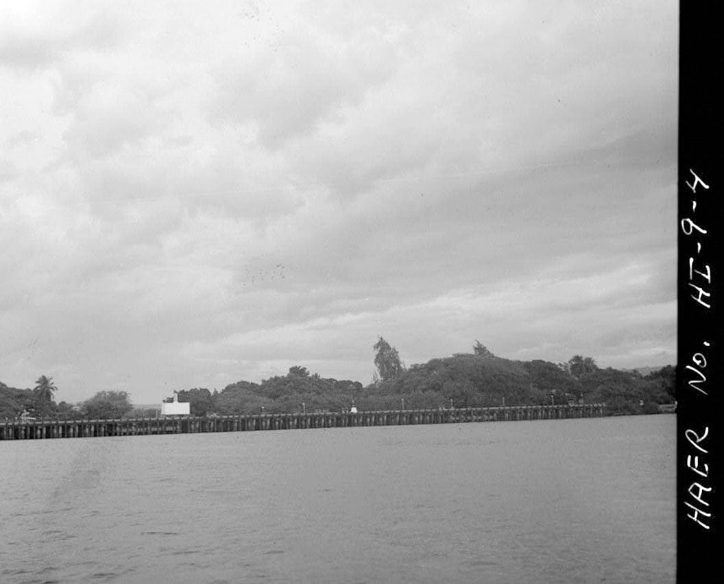 Historic Photo : U.S. Naval Base, Pearl Harbor, Berthing Wharf S378, Beckoning Point, Southeast of Cowpens Street, Ford Island, Pearl City, Honolulu County, HI 3 Photograph