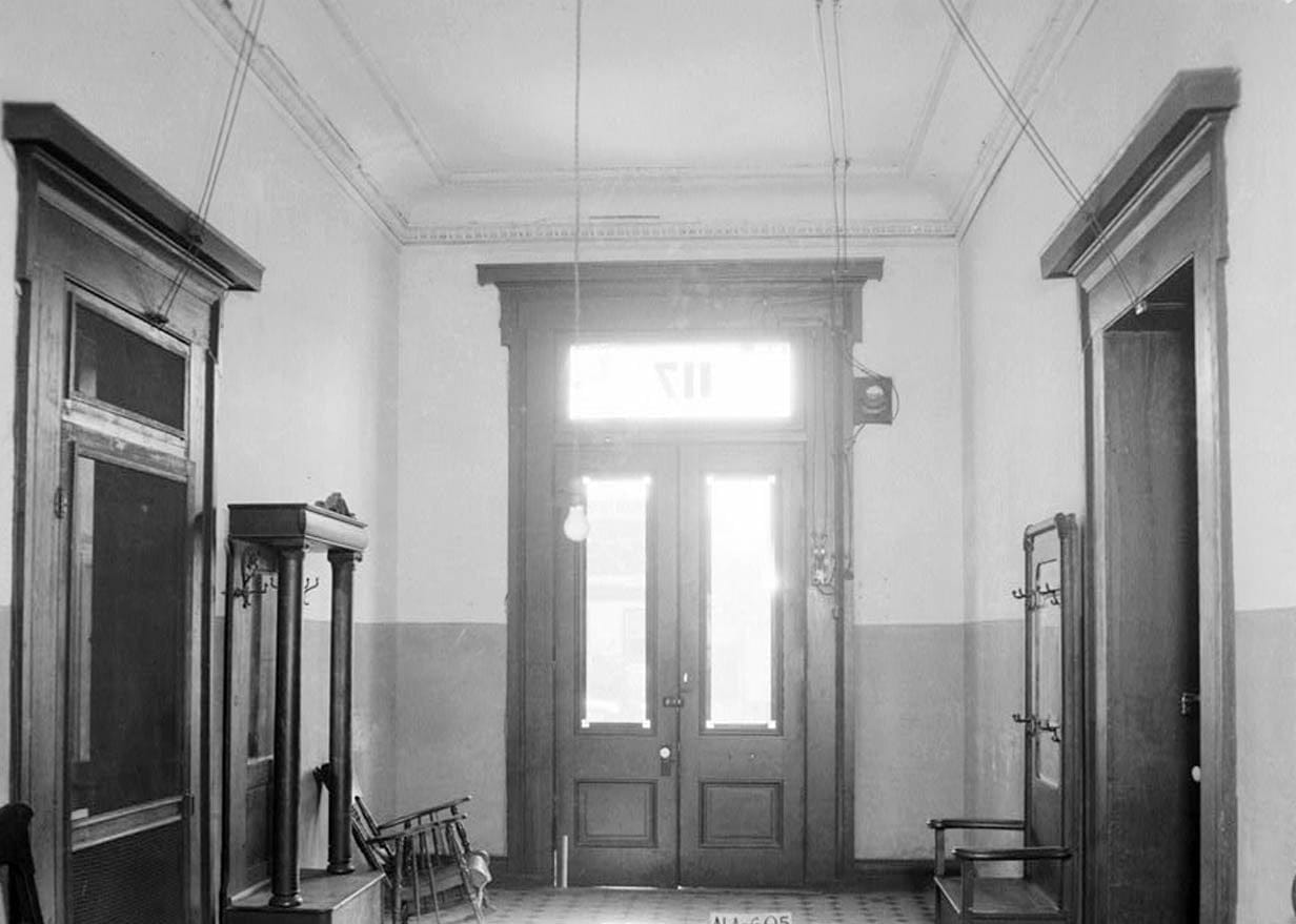 Historic Photo : Colonel Charles Teed Pollard House (Mansion), 117 Jefferson Street, Montgomery, Montgomery County, AL 1 Photograph