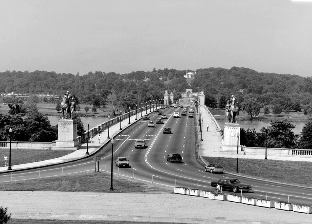Historic Photo : Arlington Memorial Bridge, Spanning Potomac River between Lincoln Memorial & Arlington National Cemetery, Washington, District of Columbia, DC 7 Photograph