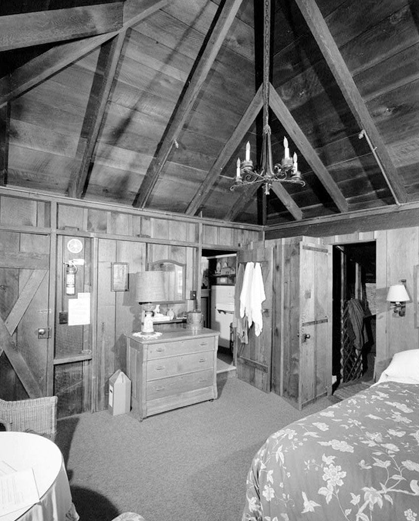 Historic Photo : Deetjen's Big Sur Inn, Antique Building, East Side of State Highway 1, Big Sur, Monterey County, CA 4 Photograph