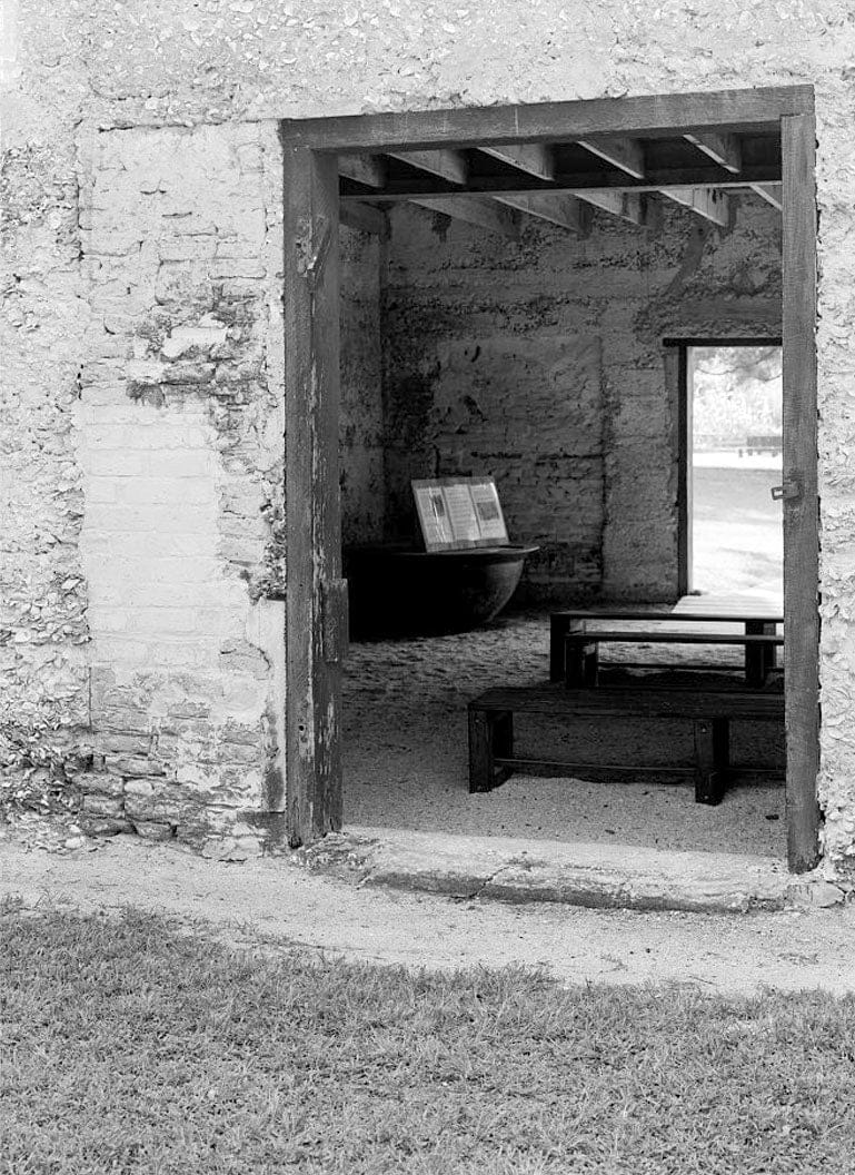 Historic Photo : Kingsley Plantation, Barn, 11676 Palmetto Avenue, Jacksonville, Duval County, FL 7 Photograph