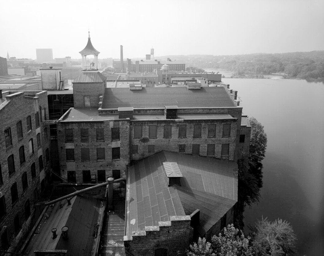 Historic Photo : Muscogee Manufacturing Company, Front Avenue & Fourteenth Street, Columbus, Muscogee County, GA 4 Photograph