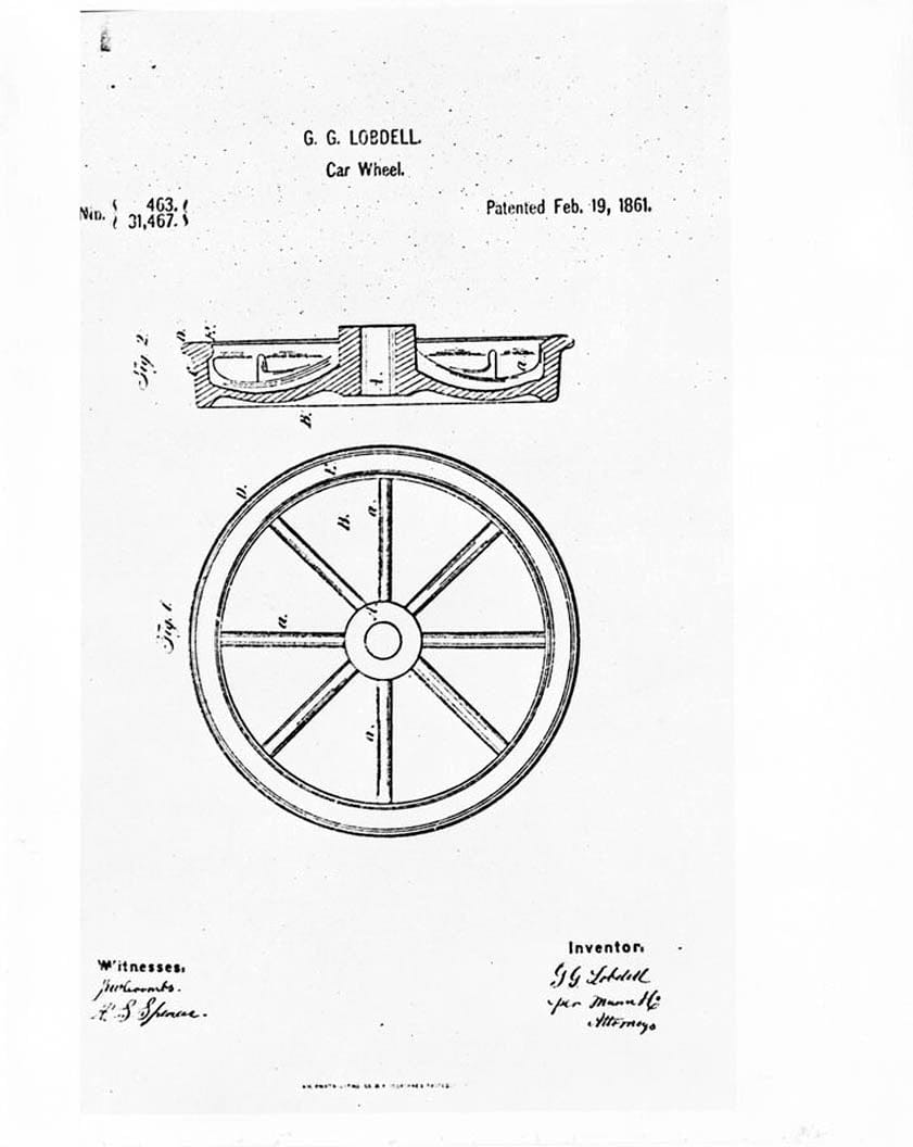 Historic Photo : Lobdell Car Wheel Company, Christina Avenue, Wilmington, New Castle County, DE 11 Photograph