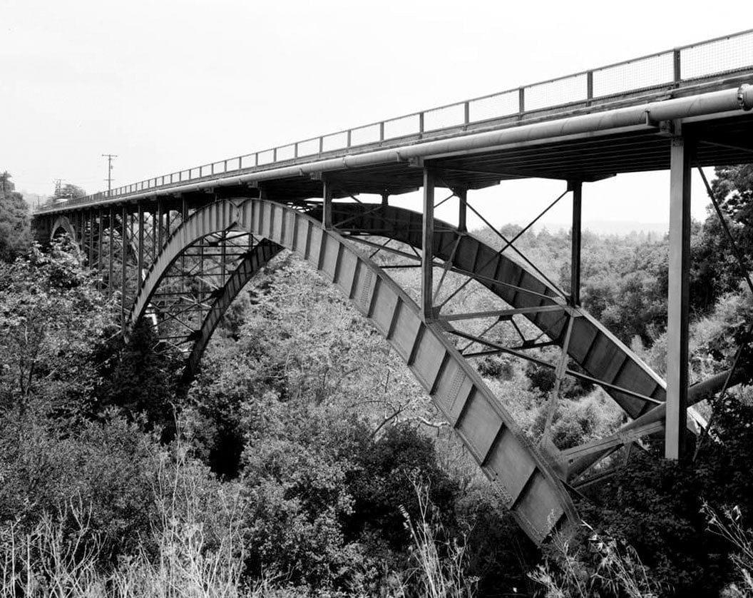 Historic Photo : San Roque Canyon Bridge, State Highway 192, Santa Barbara, Santa Barbara County, CA 1 Photograph