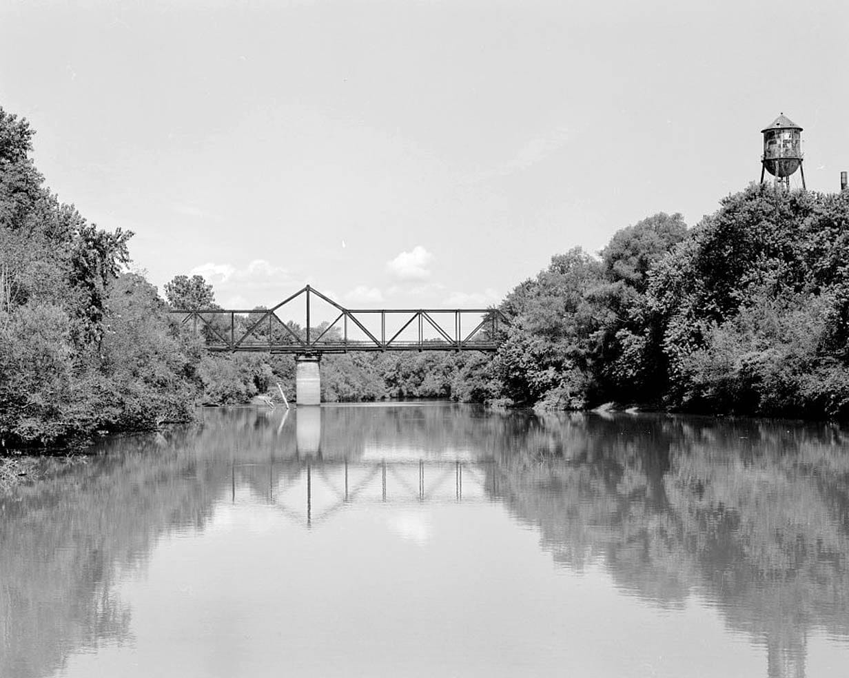 Historic Photo : Judsonia Bridge, Spanning LIttle White River at County Road 66, Judsonia, White County, AR 3 Photograph
