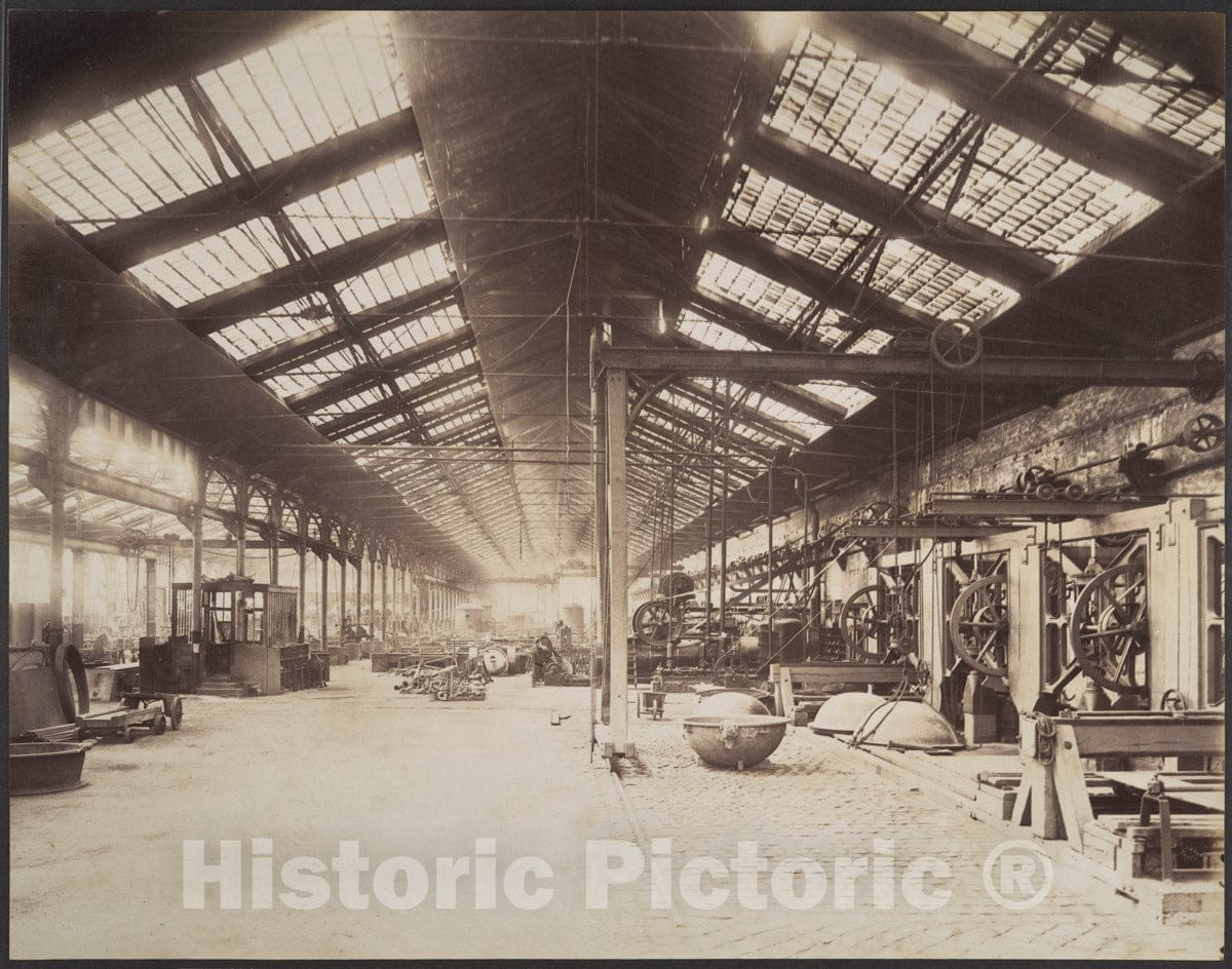 Photo Print : Louis Lafon - Factory Interior : Vintage Wall Art