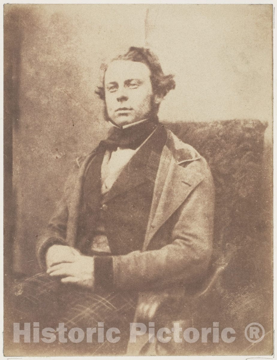 Photo Print : Hill and Adamson - Man 3 : Vintage Wall Art