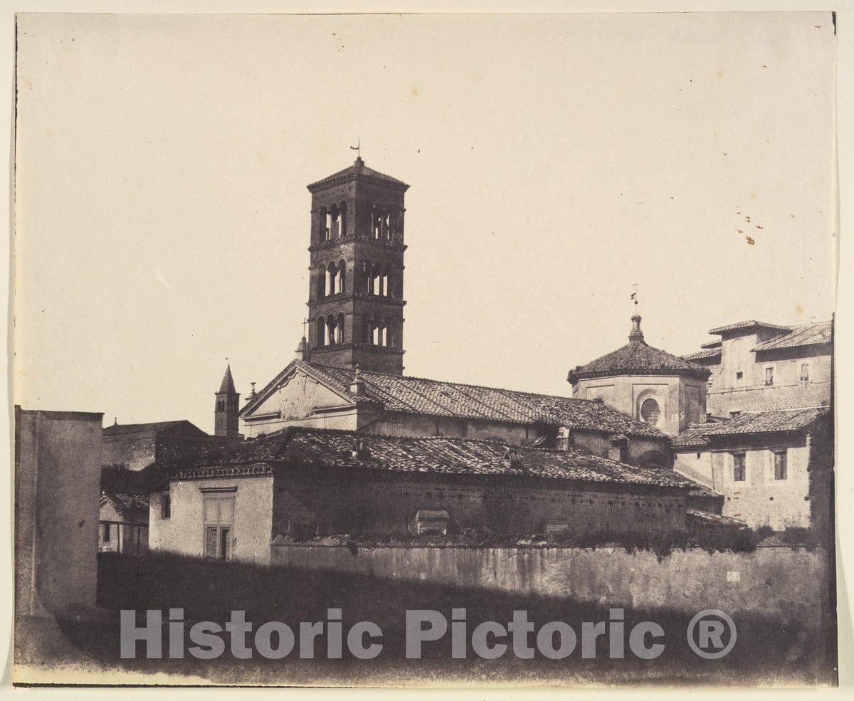 Photo Print : Santa Pudenziana, Rome : Vintage Wall Art