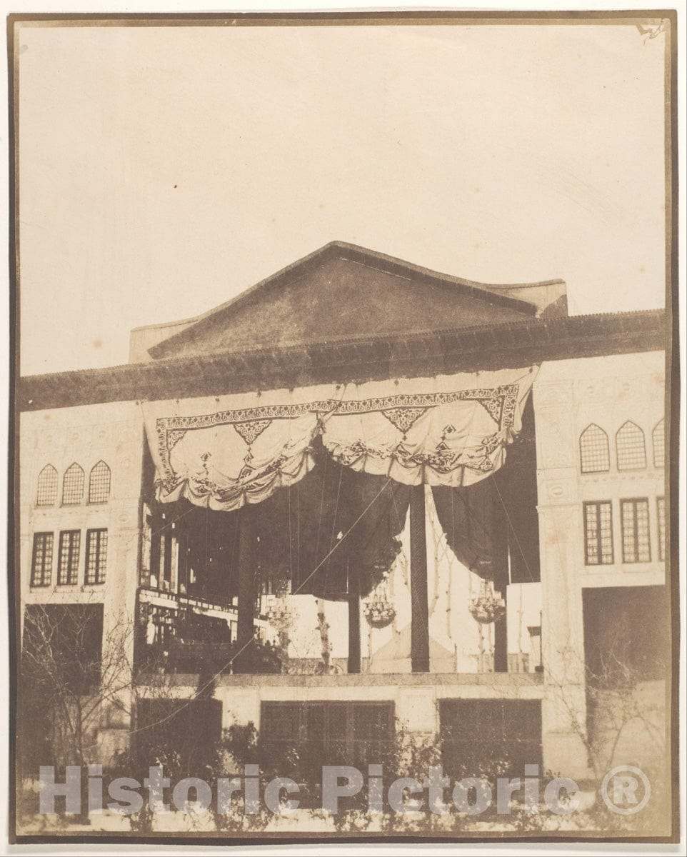 Photo Print : Luigi Pesce - Peacock's Throne Room, Teheran : Vintage Wall Art