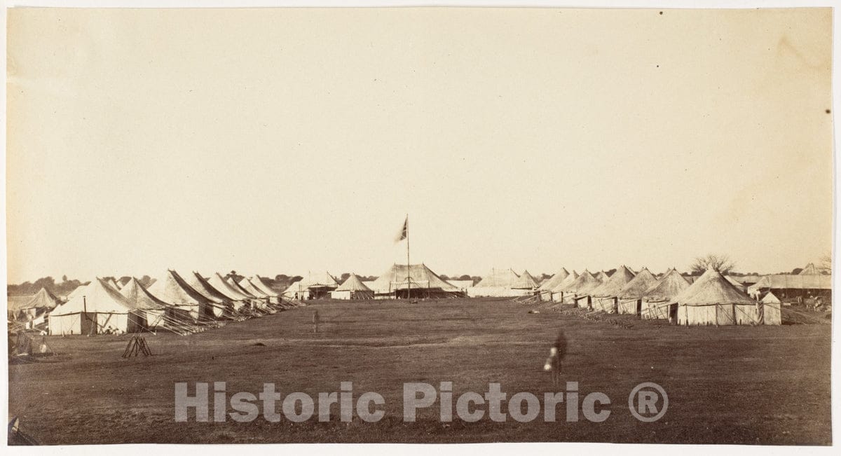 Photo Print : Main Street, Governor General's Camp : Vintage Wall Art