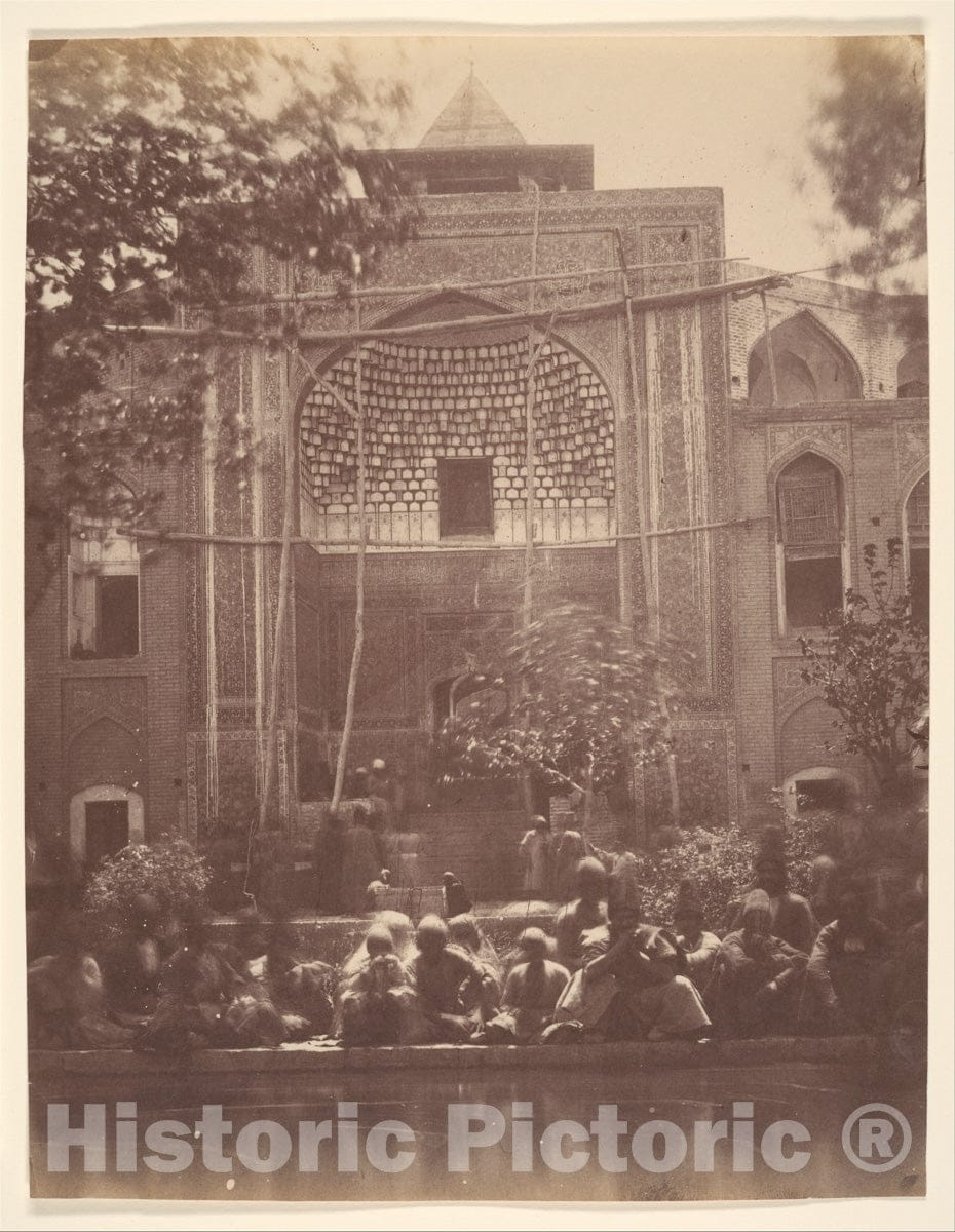 Photo Print : Possibly by Luigi Pesce - Mosque of Koum : Vintage Wall Art