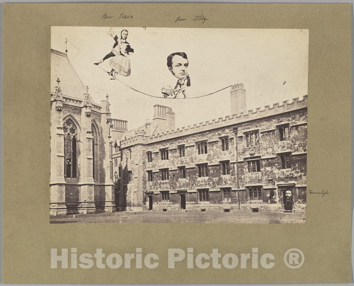 Photo Print : Montage of Ecclesiastical Figures Posed in Political Satire - Artist Unknown v.1 : Vintage Wall Art