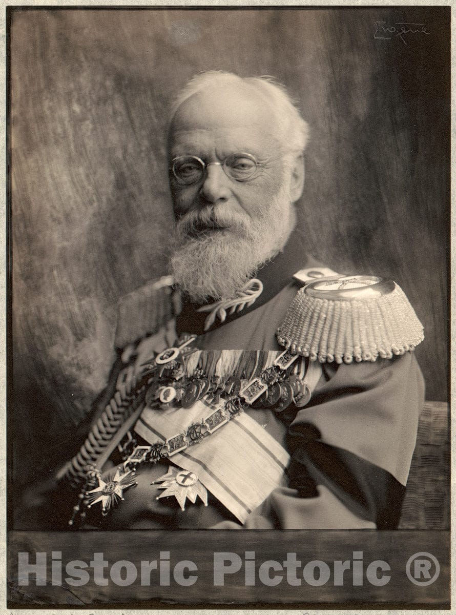 Photo Print : Frank Eugene - Crown Prince Ludwig III of Bavaria : Vintage Wall Art