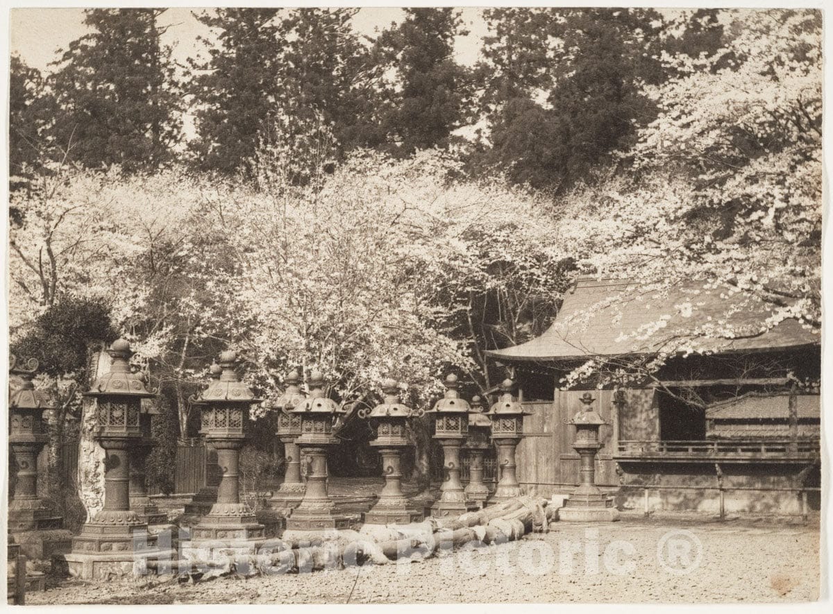 Photo Print : Adolf de Meyer - Ueno T?sh?-g?, Tokyo, Japan : Vintage Wall Art