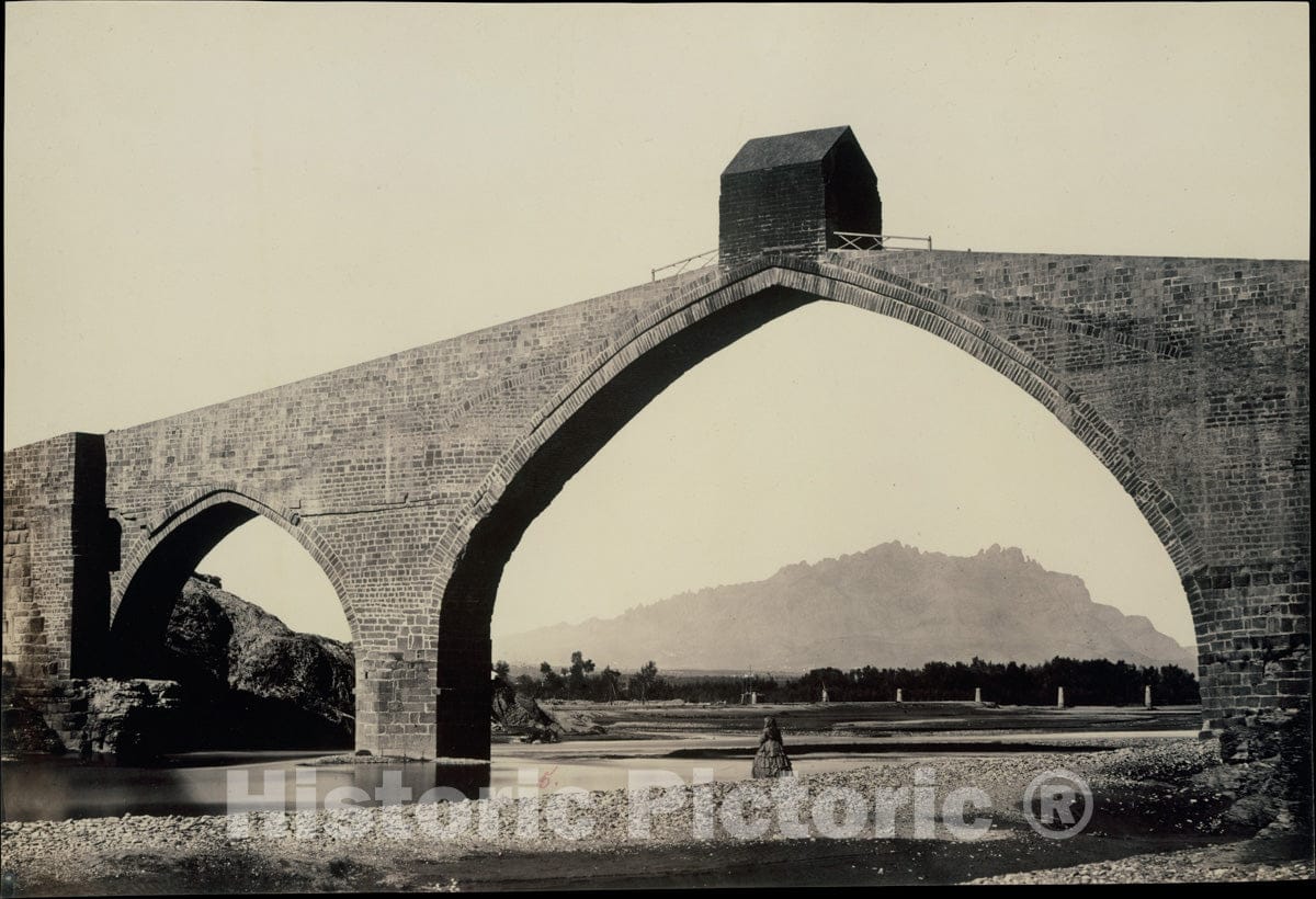 Photo Print : Charles Clifford - Puente del Diablo, Martorell : Vintage Wall Art