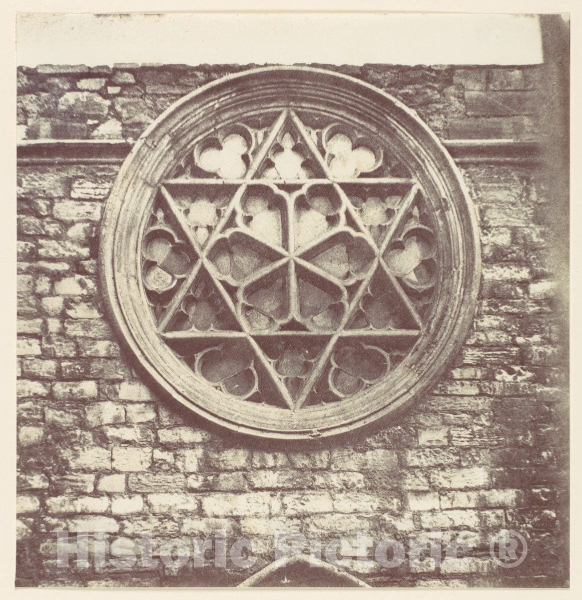 Photo Print : Rose Window : Vintage Wall Art
