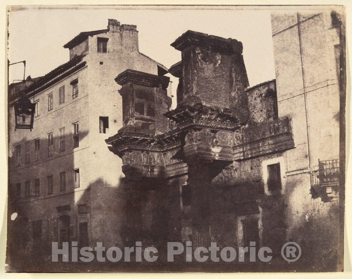 Photo Print : Le Colonnacce, Rome : Vintage Wall Art