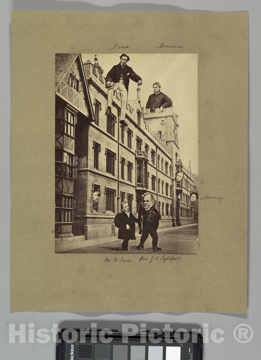 Photo Print : Montage of Ecclesiastical Figures Posed in Political Satire - Artist Unknown v.3 : Vintage Wall Art