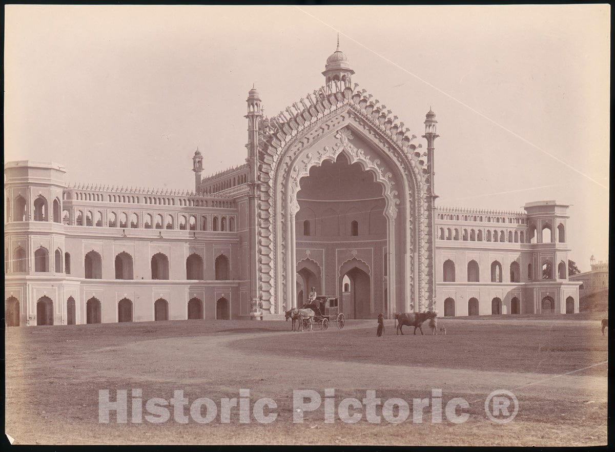 Photo Print : Rumi Darwaza, Lucknow, India : Vintage Wall Art