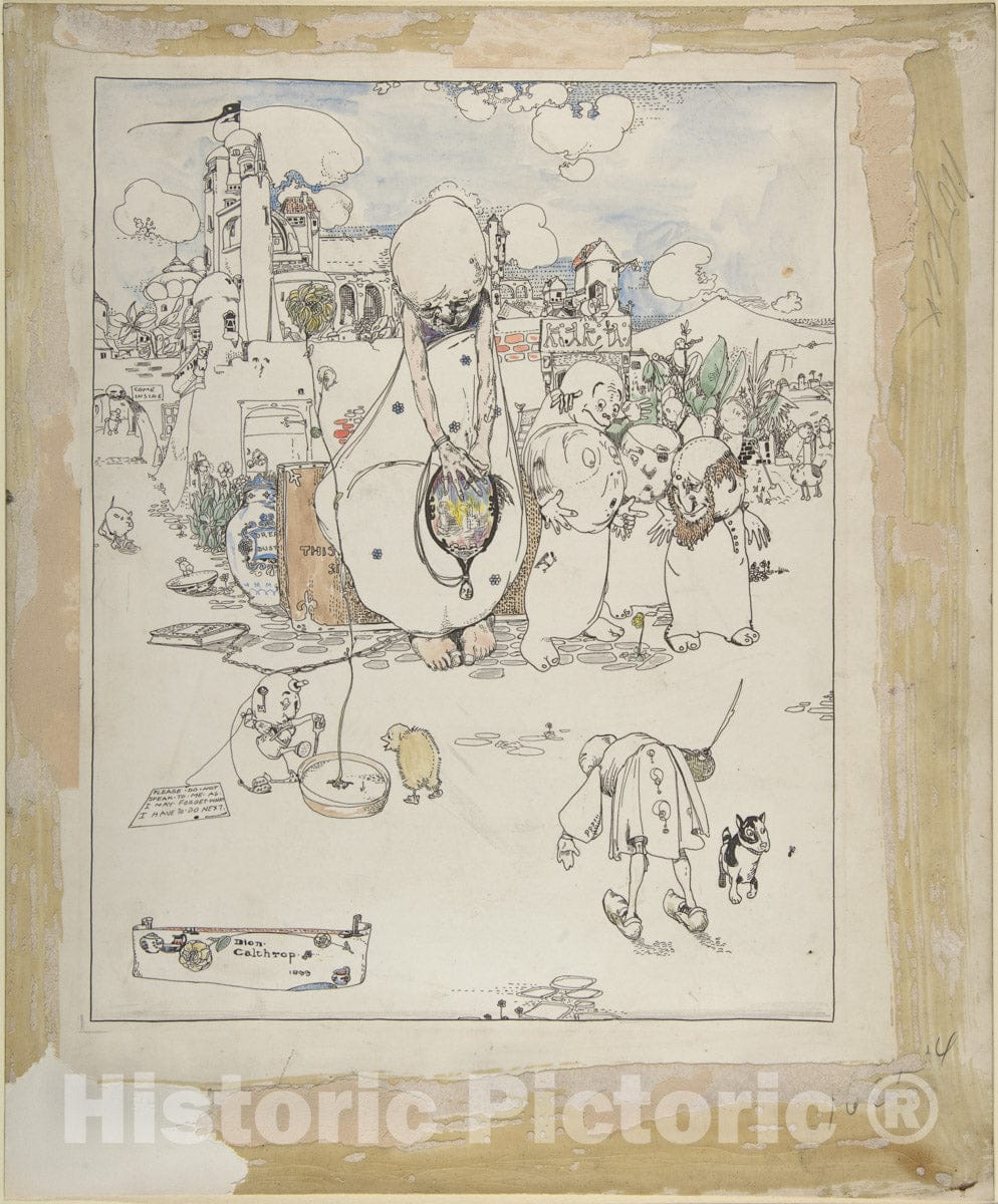 Art Print : Dion C. Calthrop - Confessions of an Inquiring Spirit, No. 6 : Vintage Wall Art