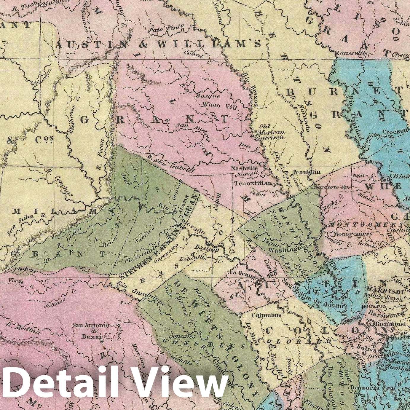 Historic Map : The Republic of Texas