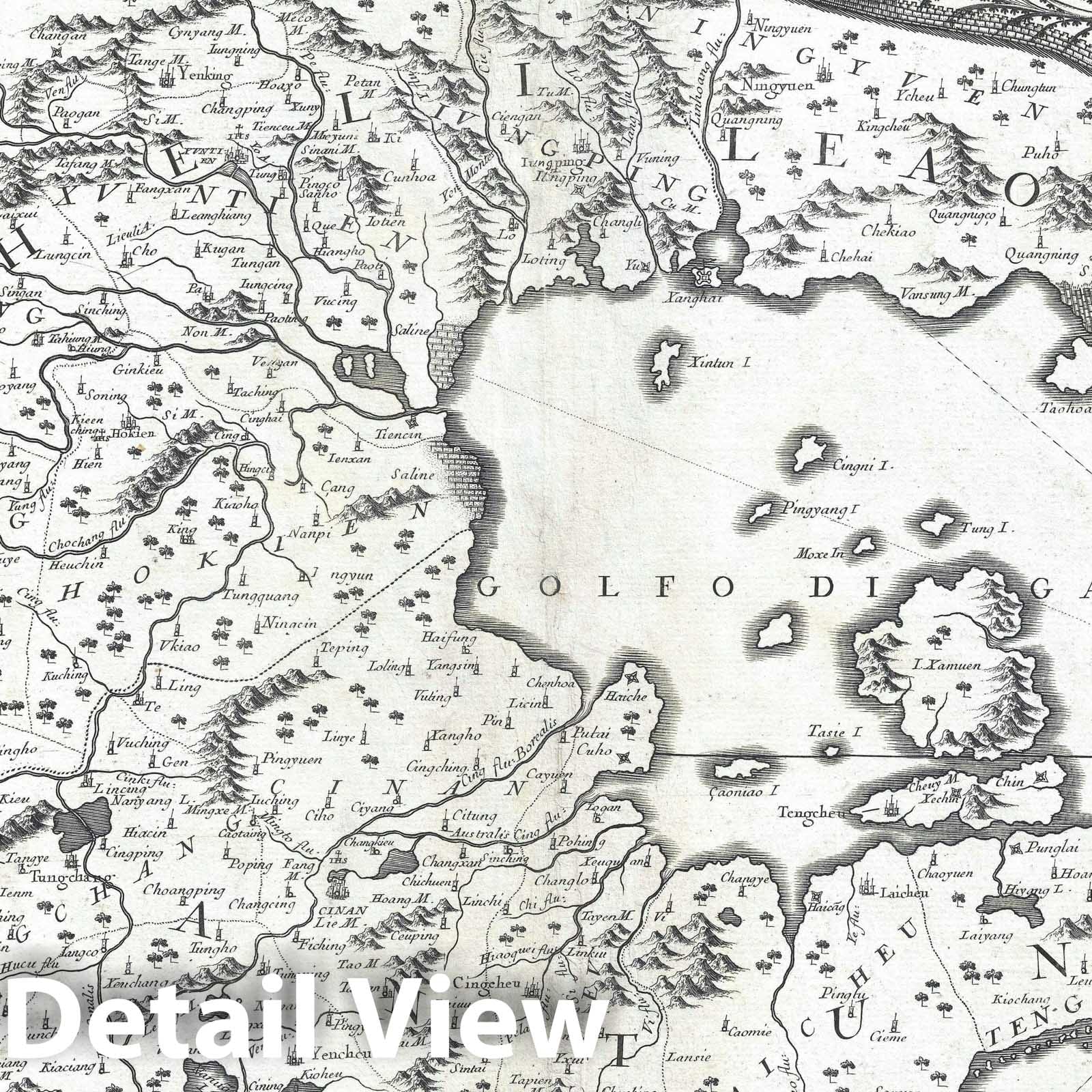 Historic Map : Xantung