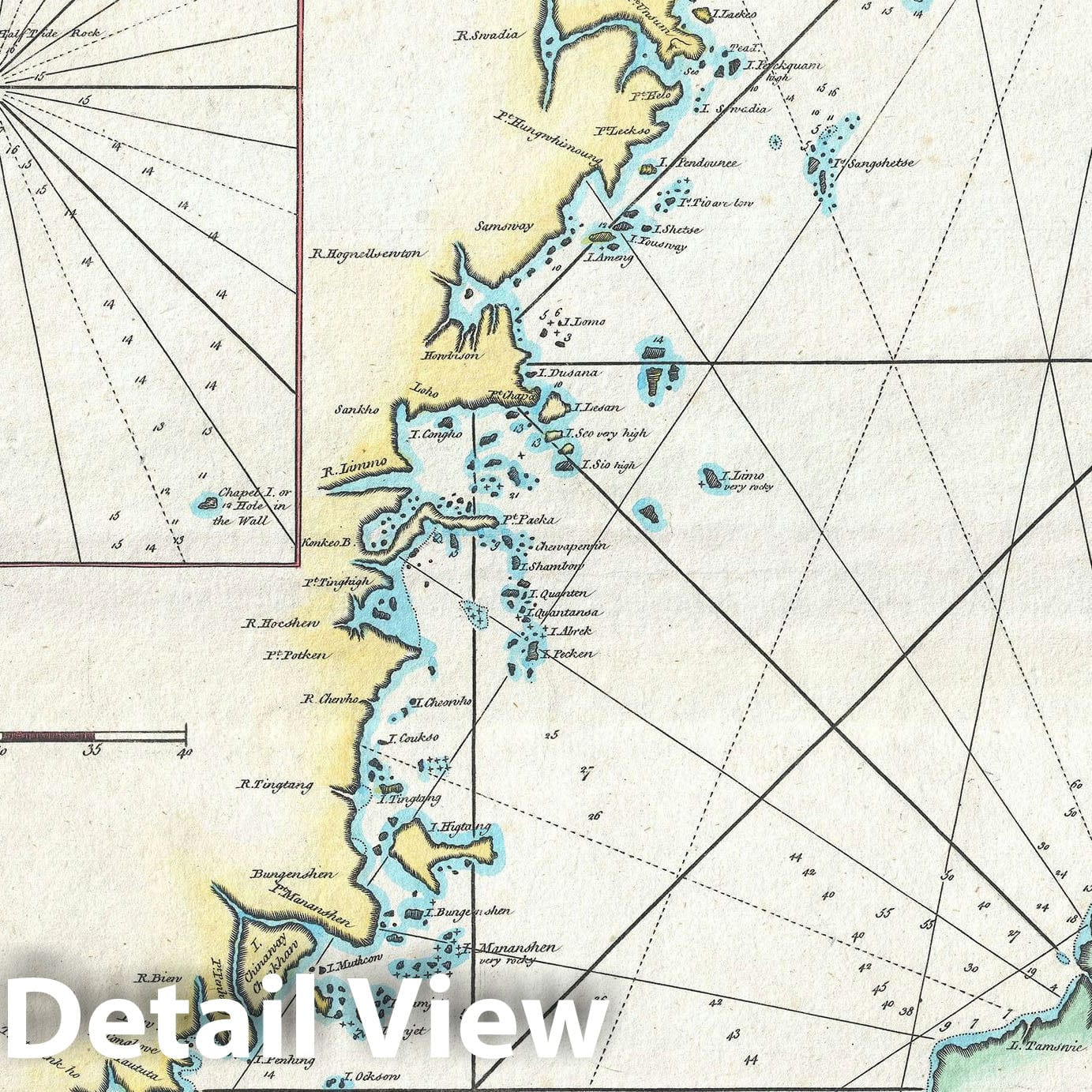 Historic Map : Nautical Chart Taiwan