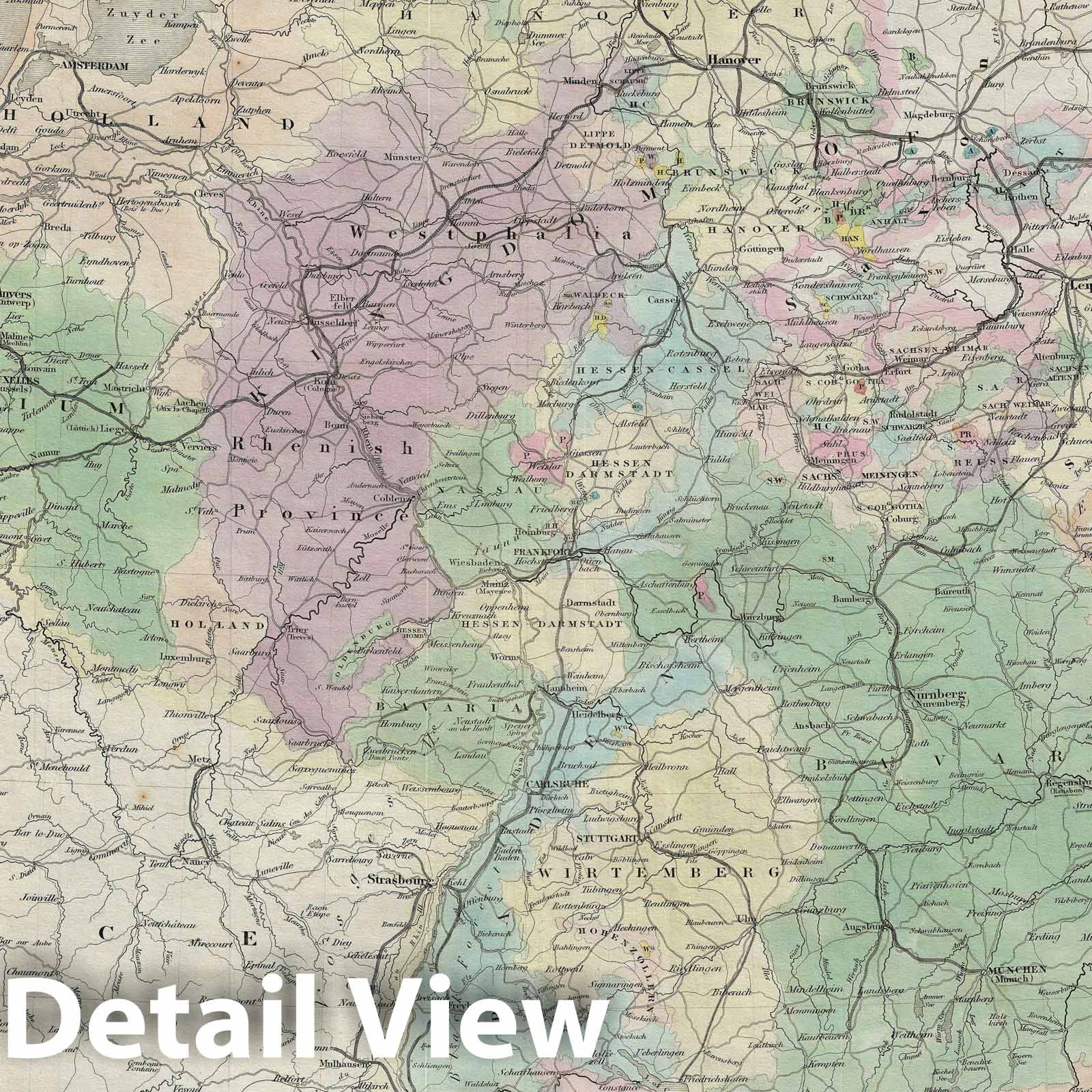 Historic Map : Greater Germany