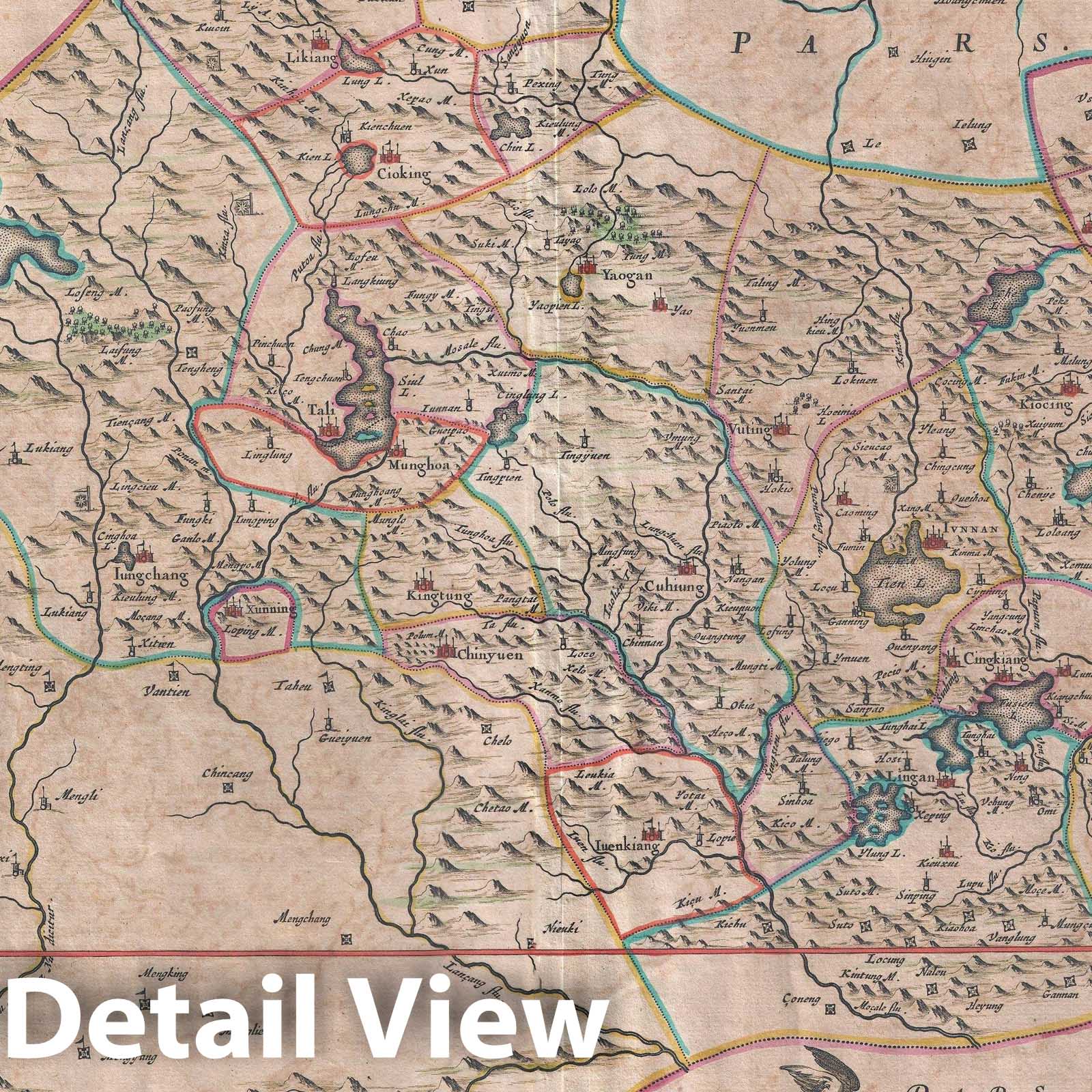 Historic Map : Yunnan