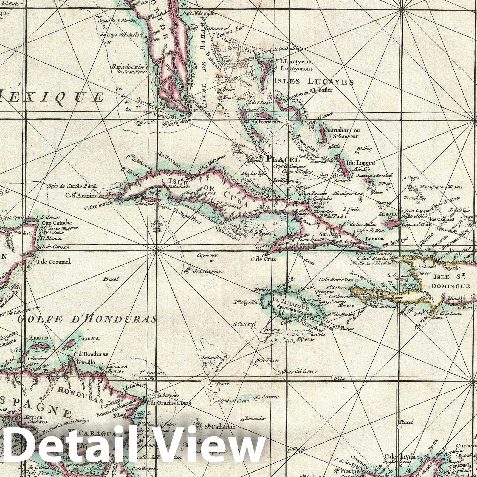 Historic Map : Central America and The West Indies