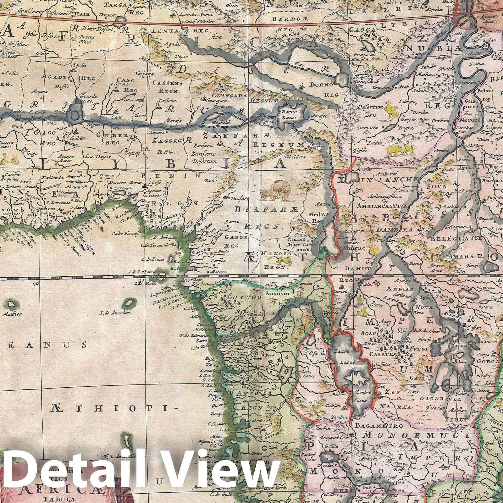 Historic Map : Africa