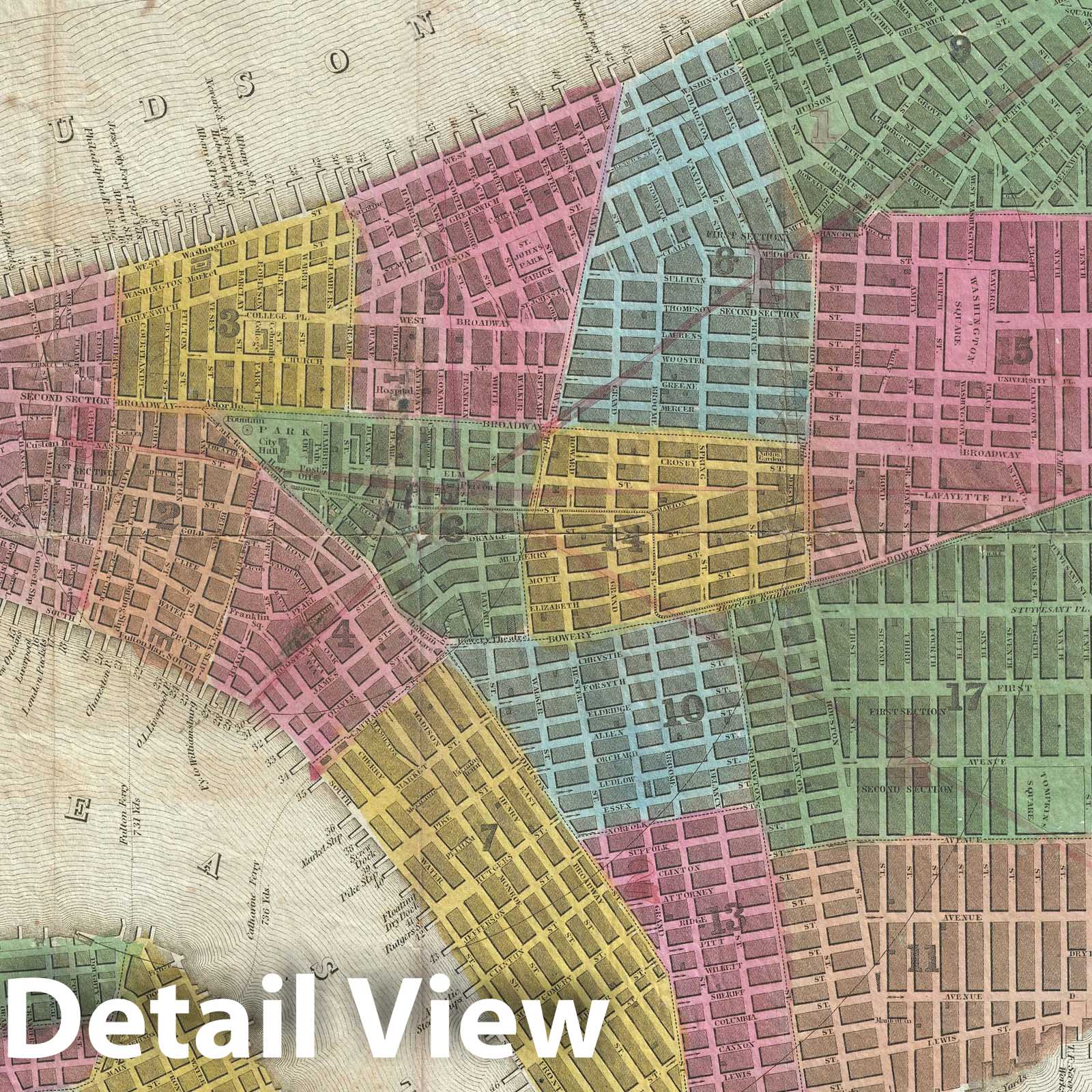 Historic Map : New York City