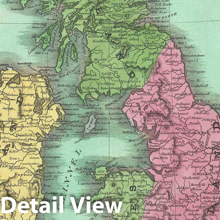Historic Map : The British Isles