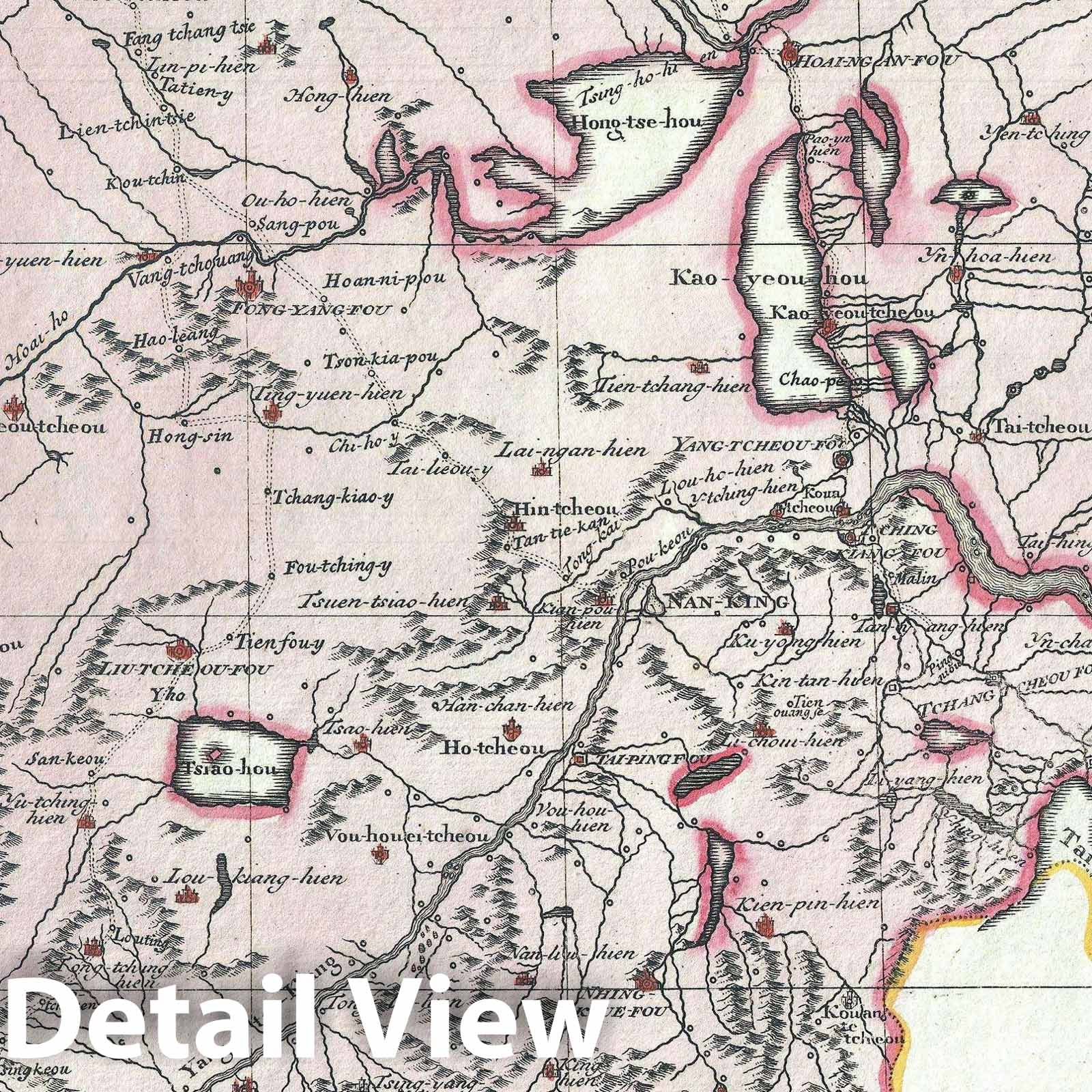 Historic Map : Kiang-Nan, China