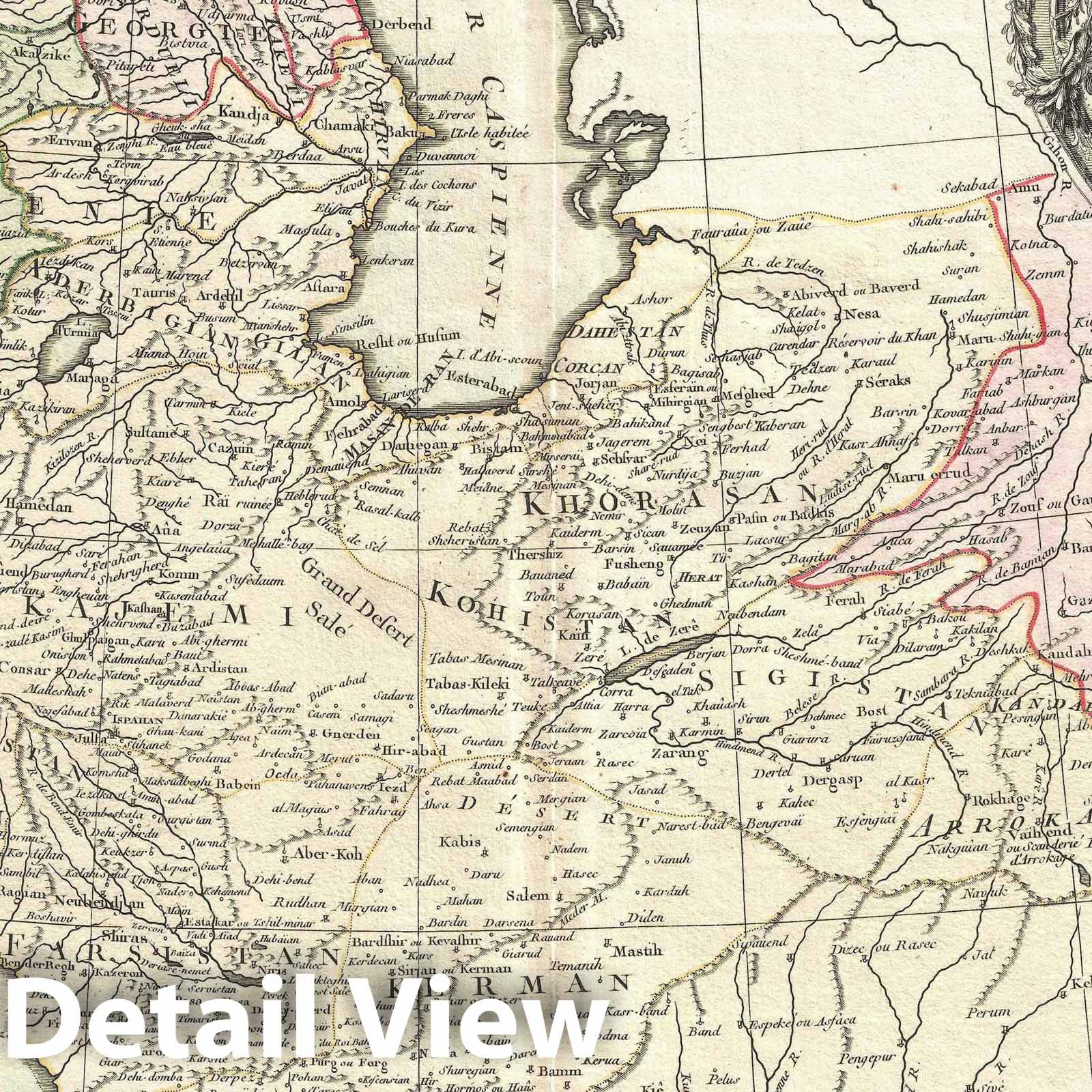 Historic Map : Persia