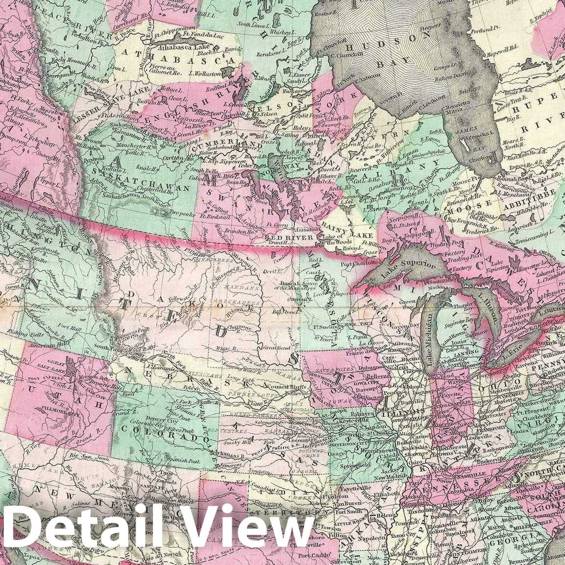 Historic Map : North America