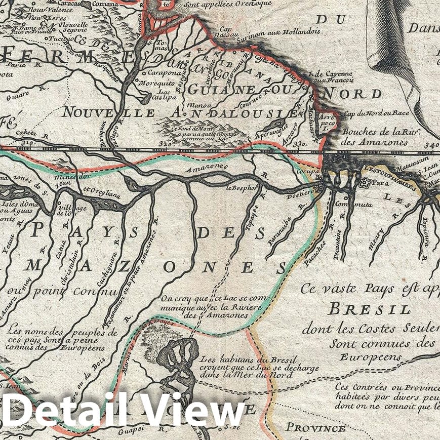 Historic Map : Northern South America