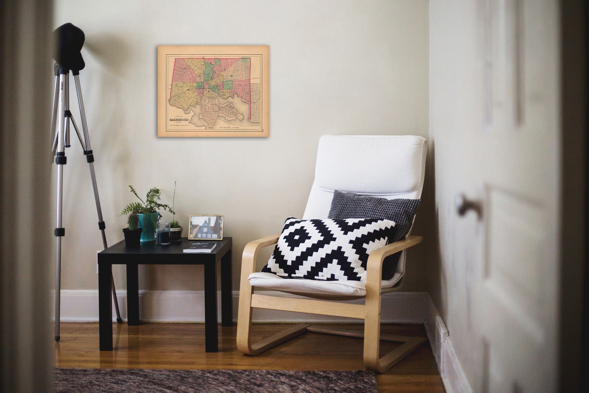 Historic Map : General Atlas (Of The World), Baltimore 1857 , Vintage Wall Art