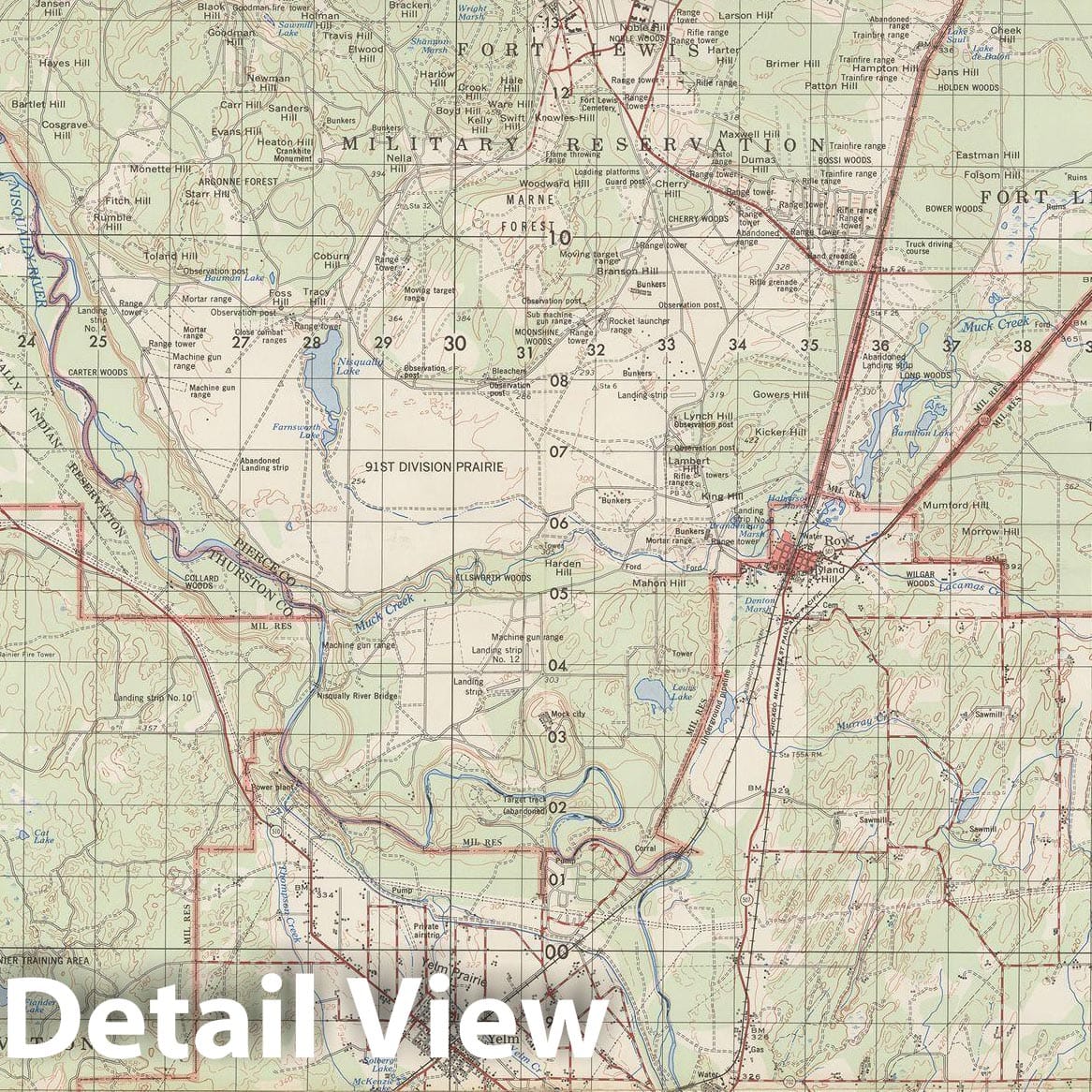 Historic Map : US Army Mapping Service, Washington 1974 , Vintage Wall Art