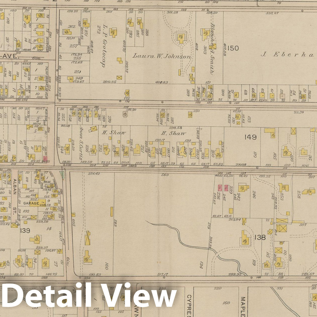 Historic Map : Atlas of Staten Island, Borough of Richmond, Vol 1, Staten Island 1917 Plate 014 , Vintage Wall Art