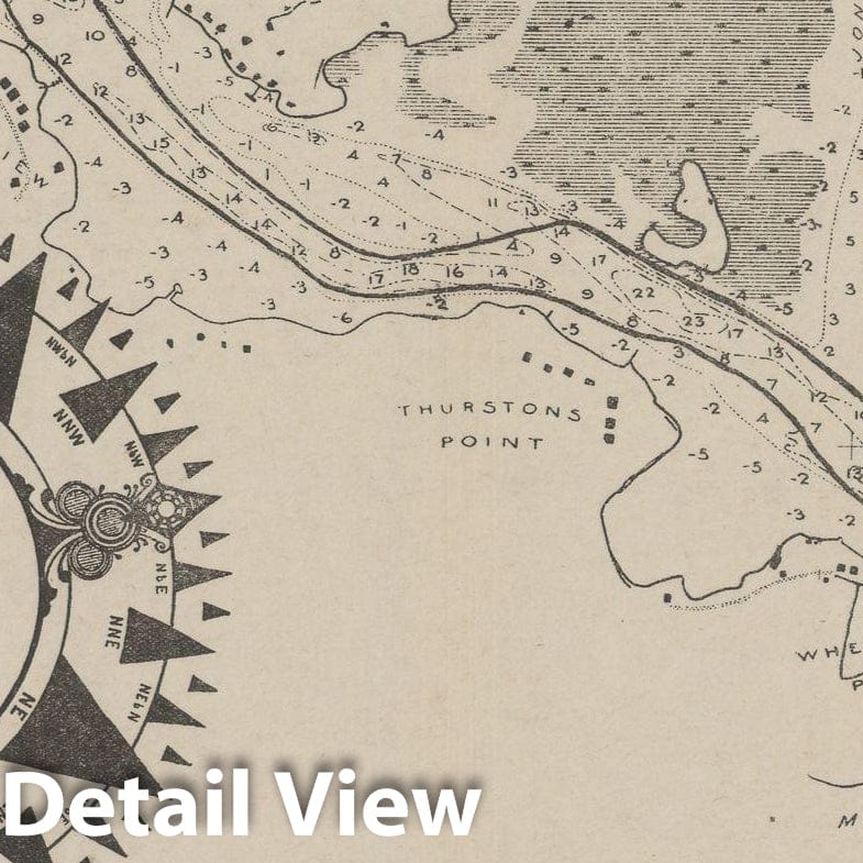 Historic Map : Gloucester 1907 Topographic Map , Vintage Wall Art