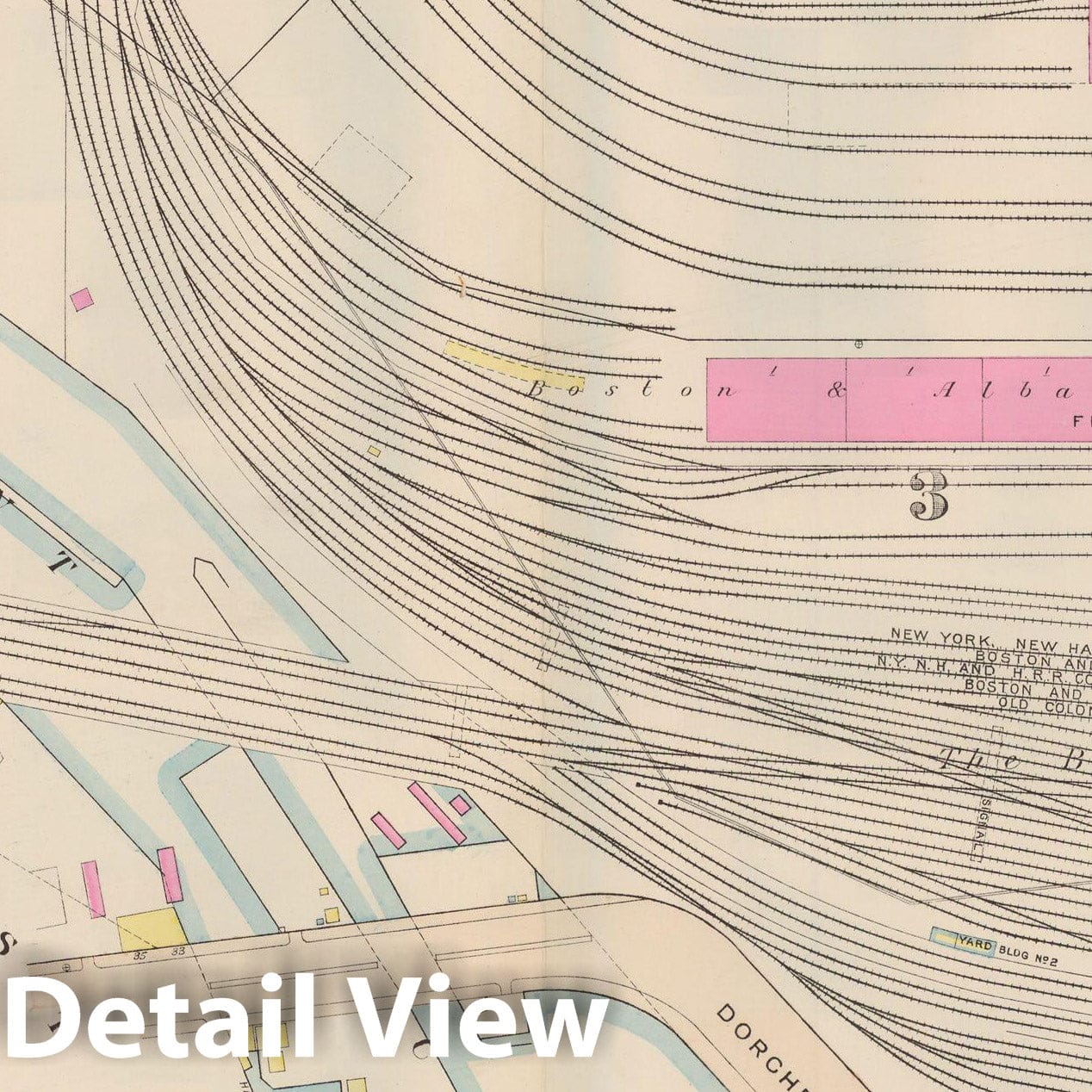 Historic Map : Atlas City of Boston: Boston Proper and Back Bay, Boston 1928 Plate 013 , Vintage Wall Art