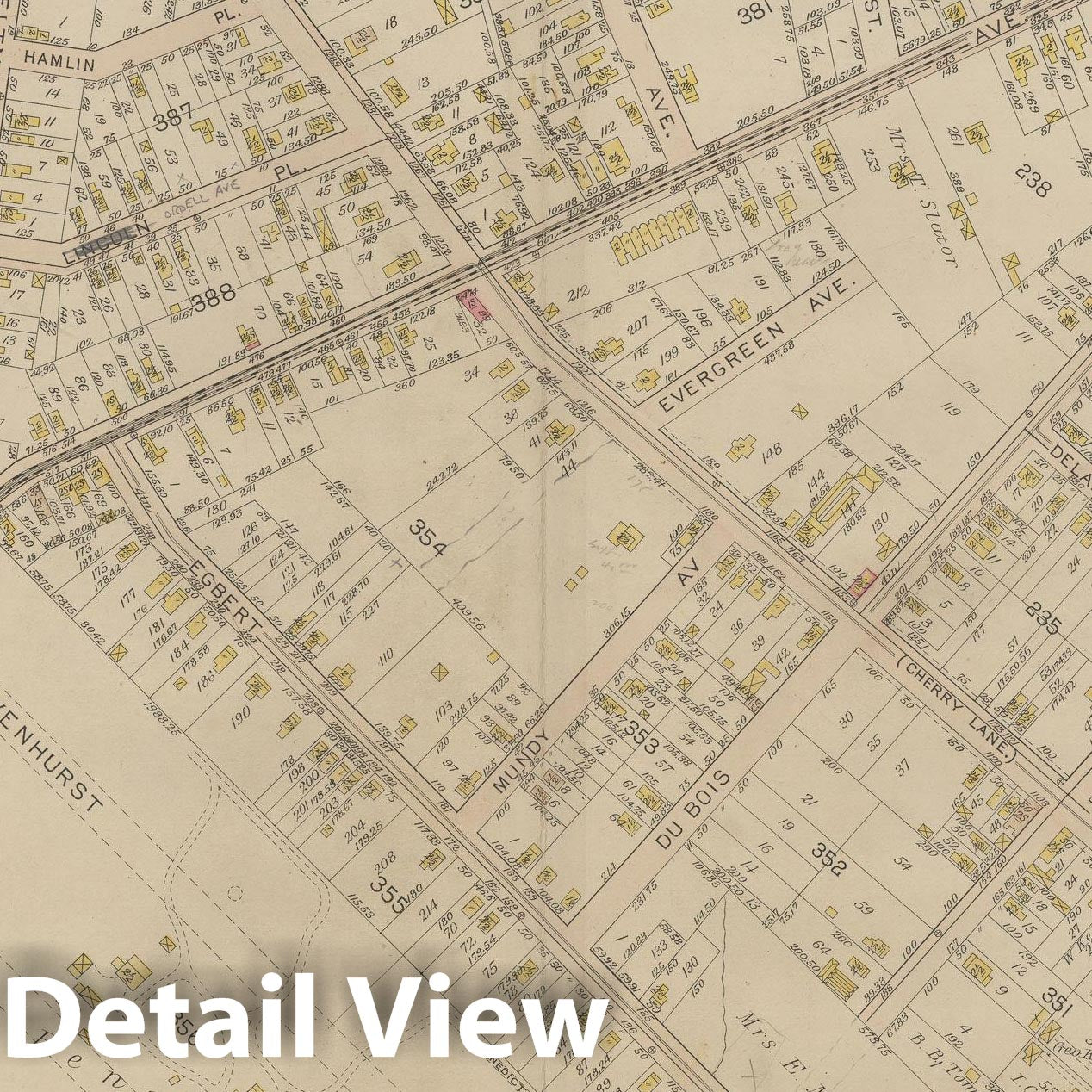 Historic Map : Atlas of Staten Island, Borough of Richmond, Vol 1, Staten Island 1917 Plate 017 , Vintage Wall Art
