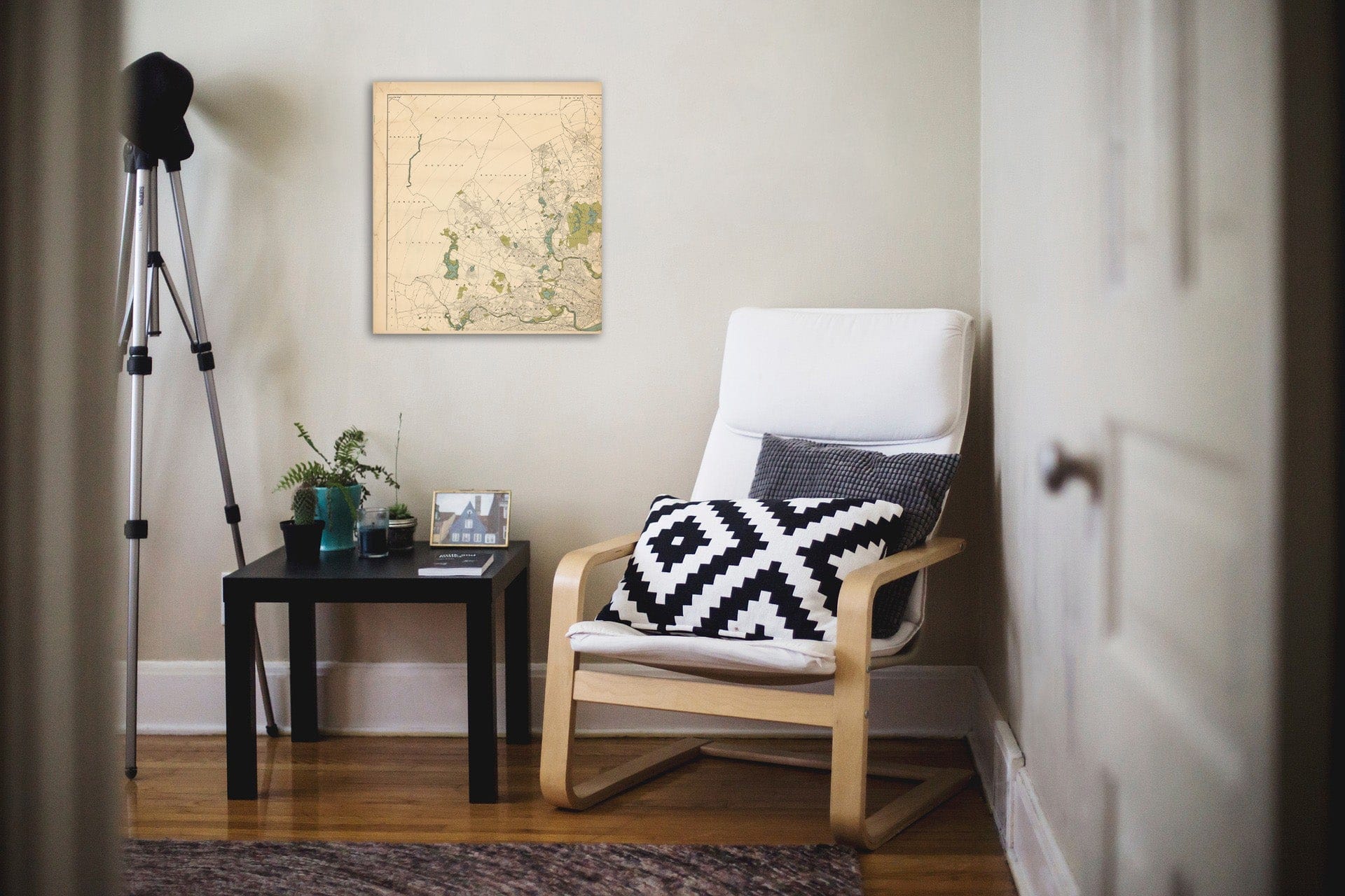 Historic Map : Map of Boston Metropolitan District - NW Quad - 1900 , Northeast U.S. State & City Maps , Vintage Wall Art